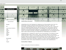Tablet Screenshot of mediaartbase.de